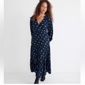 Madewell long sleeve dress